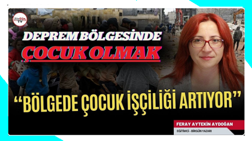 6 Şubat Depremden sonra bölgede eğitim